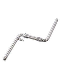 One/Piece Crank 6 1/2" (165mm) Chrome.